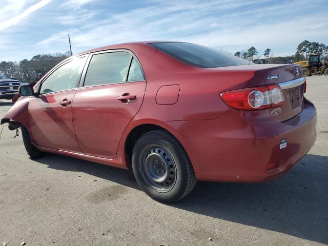 JTDBU4EE5BJ091952 - 2011 TOYOTA COROLLA BASE RED photo 2