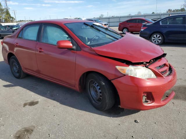 JTDBU4EE5BJ091952 - 2011 TOYOTA COROLLA BASE RED photo 4