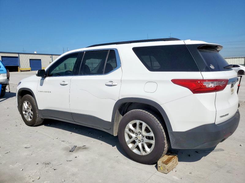 1GNERHKW1KJ166219 - 2019 CHEVROLET TRAVERSE LT WHITE photo 2