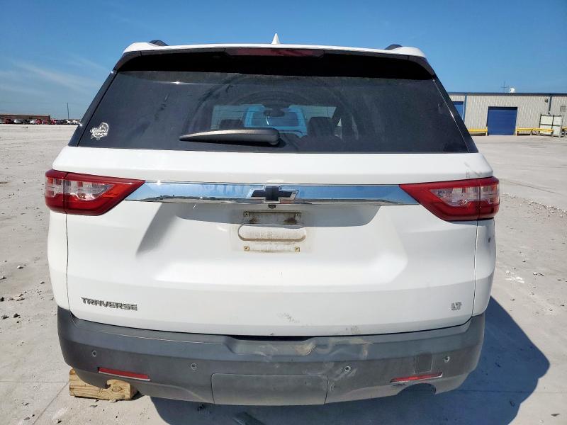 1GNERHKW1KJ166219 - 2019 CHEVROLET TRAVERSE LT WHITE photo 6
