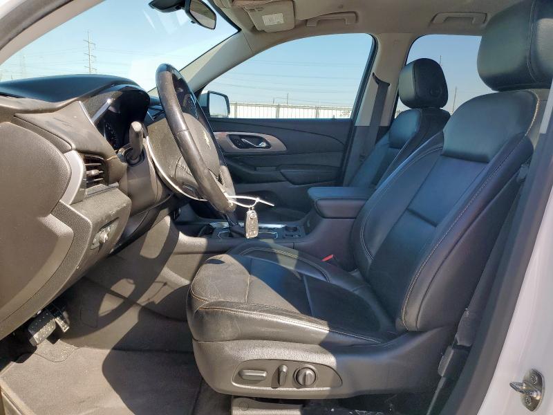 1GNERHKW1KJ166219 - 2019 CHEVROLET TRAVERSE LT WHITE photo 7