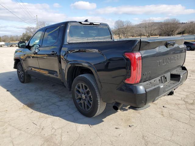 5TFNA5DB9RX133422 - 2024 TOYOTA TUNDRA CREWMAX PLATINUM Schwarz Foto 2