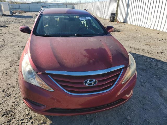 5NPEB4AC7BH011017 - 2011 HYUNDAI SONATA GLS RED photo 5