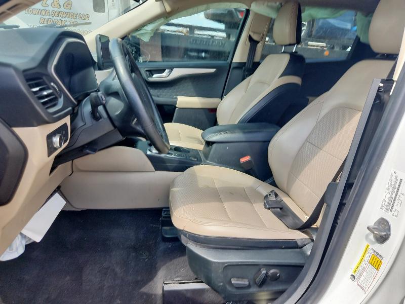 1FMCU0H67LUA31300 - 2020 FORD ESCAPE SEL WHITE photo 7