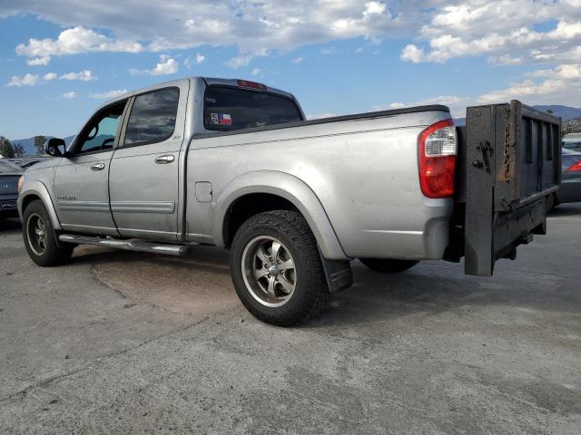 5TBET34196S539555 - 2006 TOYOTA TUNDRA DOUBLE CAB SR5 GRAY photo 2