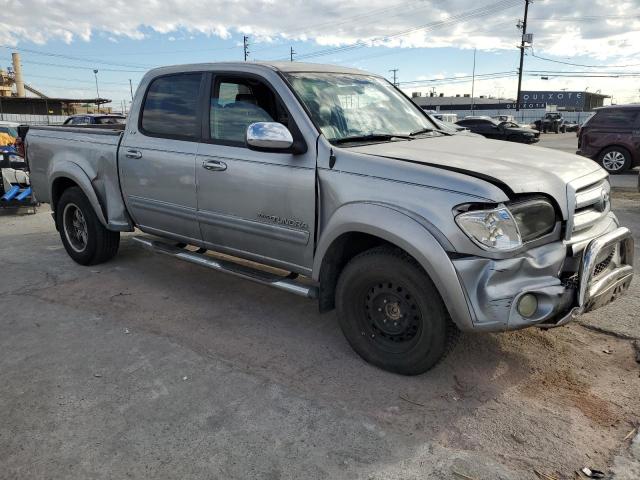 5TBET34196S539555 - 2006 TOYOTA TUNDRA DOUBLE CAB SR5 GRAY photo 4