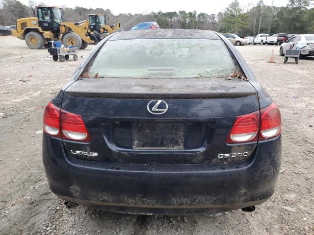 JTHBH96S165029015 - 2006 LEXUS GS 300 BLUE photo 6