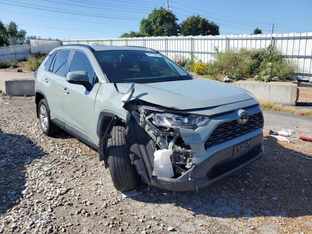 2T3W1RFV1MW168911 - 2021 TOYOTA RAV4 XLE GRAY photo 4