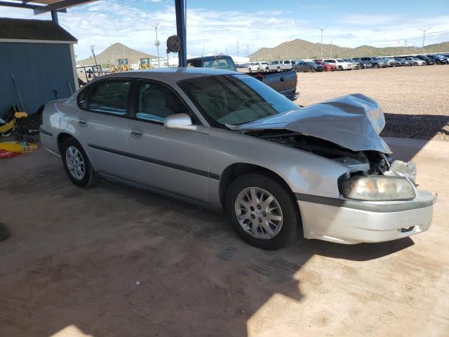 2G1WF52E749218066 - 2004 CHEVROLET IMPALA SILVER photo 4