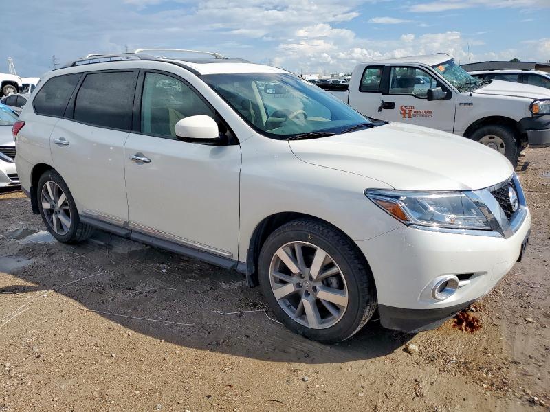 5N1AR2MM3FC680059 - 2015 NISSAN PATHFINDER S Weiß Foto 4