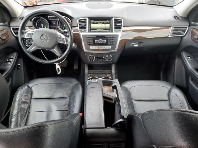 4JGDA5HB7FA481185 - 2015 MERCEDES-BENZ ML 350 4MATIC BLACK photo 8
