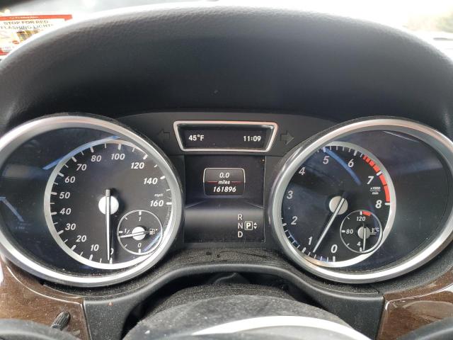 4JGDA5HB7FA481185 - 2015 MERCEDES-BENZ ML 350 4MATIC BLACK photo 9