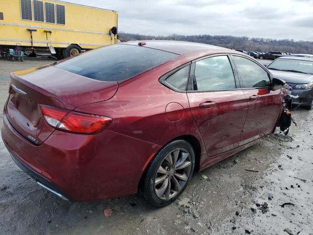 1C3CCCBB8GN146619 - 2016 CHRYSLER 200 S MAROON photo 3