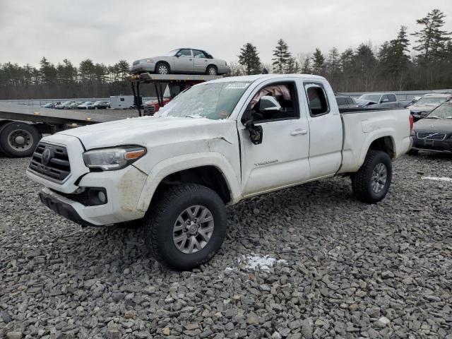5TFSZ5AN4JX136601 - 2018 TOYOTA TACOMA ACCESS CAB თეთრი ფოტო 1