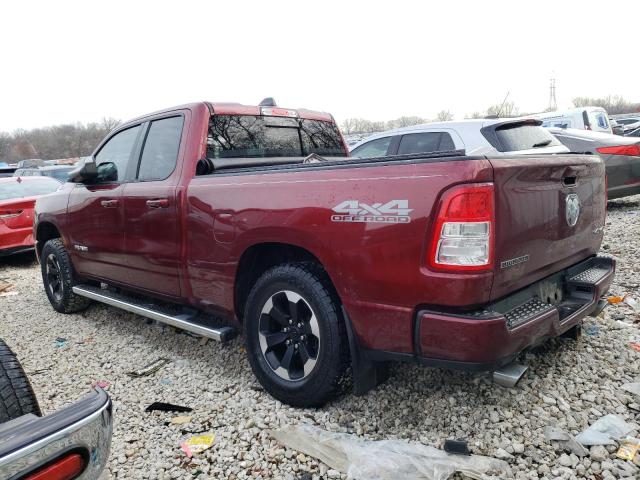 1C6SRFBT0KN587788 - 2019 RAM 1500 BIG HORN/LONE STAR RED photo 2