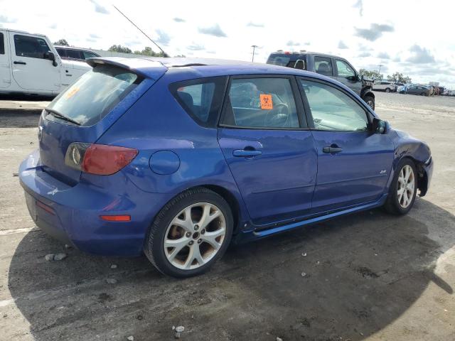 JM1BK143871654732 - 2007 MAZDA 3 HATCHBACK BLUE photo 3