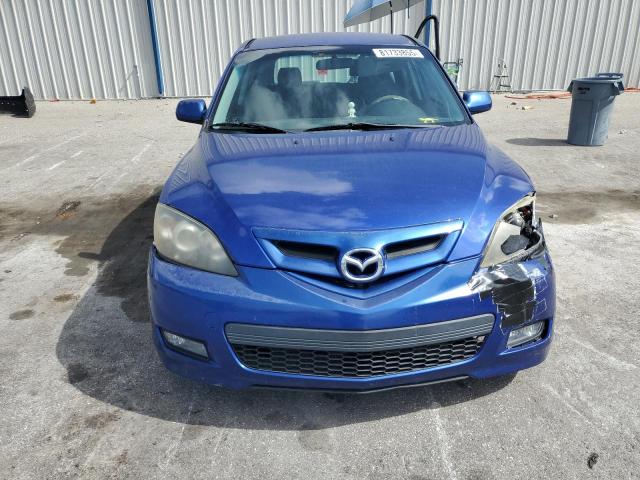 JM1BK143871654732 - 2007 MAZDA 3 HATCHBACK BLUE photo 5
