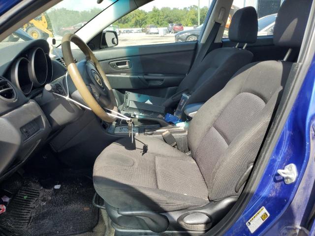 JM1BK143871654732 - 2007 MAZDA 3 HATCHBACK BLUE photo 7