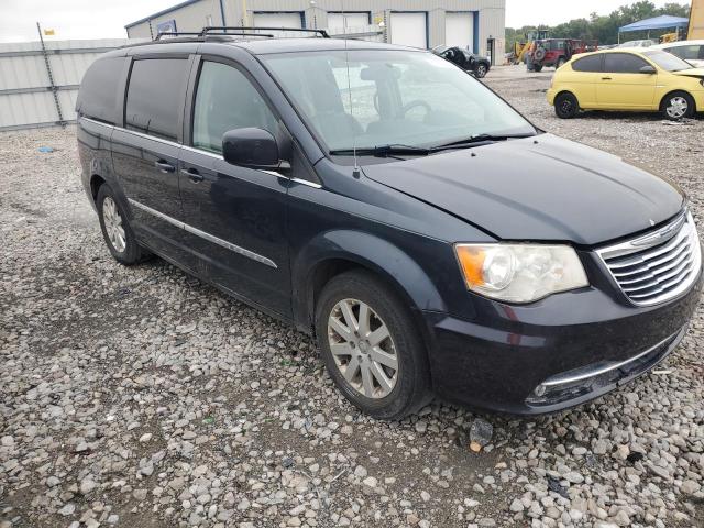 2C4RC1BG5ER307742 - 2014 CHRYSLER TOWN & COU TOURING BLUE photo 4