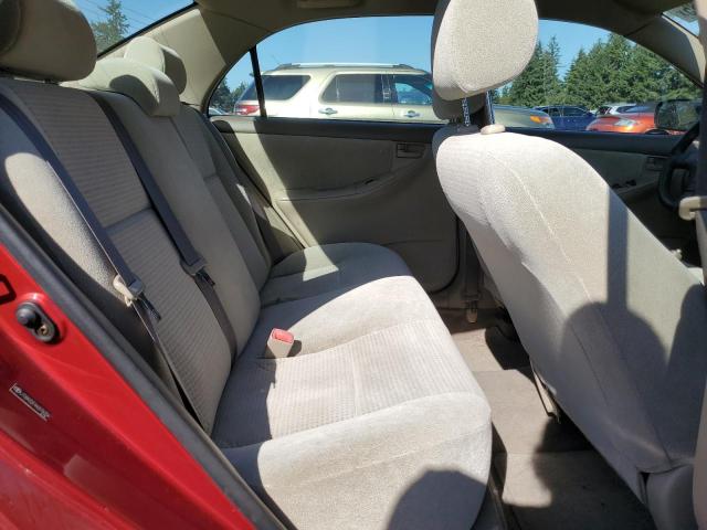 JTDBR32E960076334 - 2006 TOYOTA COROLLA CE Червоний фото 10