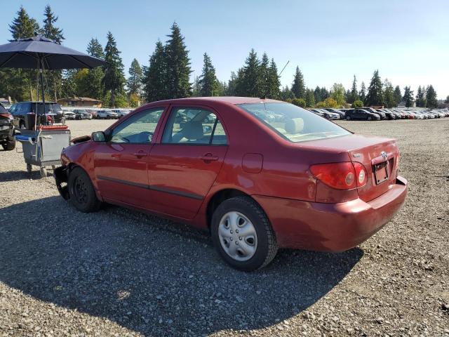 JTDBR32E960076334 - 2006 TOYOTA COROLLA CE Червоний фото 2