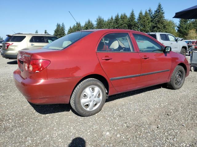 JTDBR32E960076334 - 2006 TOYOTA COROLLA CE Червоний фото 3