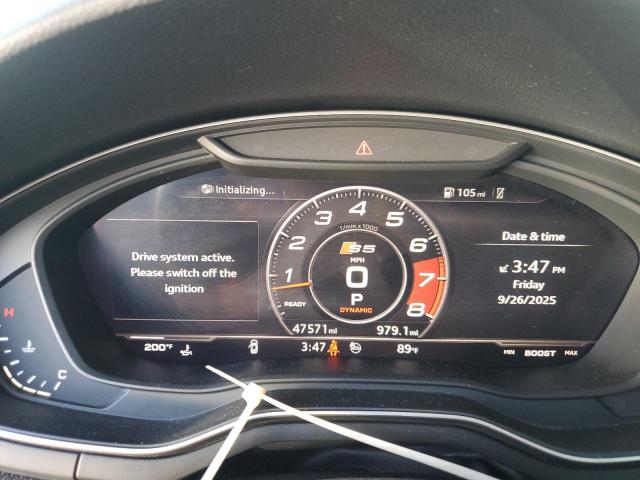 WAUB4CF50JA127129 - 2018 AUDI S5 PREMIUM PLUS Gris foto 9