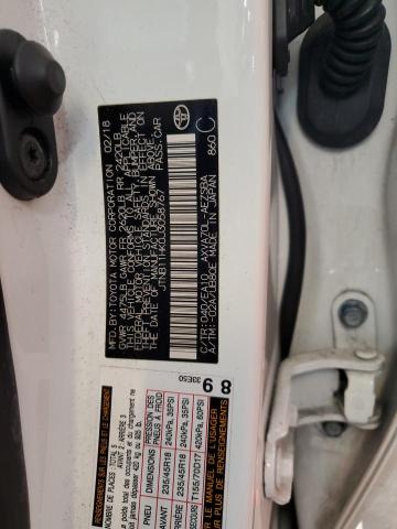 JTNB11HK0J3058767 - 2018 TOYOTA CAMRY L Beyaz fotoğraf 12