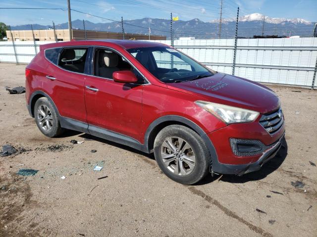 5XYZT3LB8FG260906 - 2015 HYUNDAI SANTA FE S MAROON photo 4