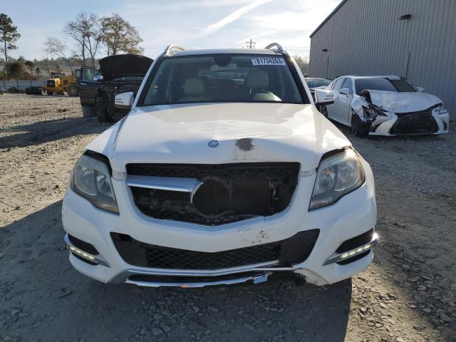 WDCGG5HB3DG109444 - 2013 MERCEDES-BENZ GLK 350 WHITE photo 5