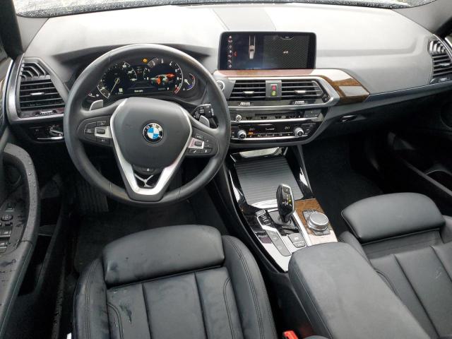 5UXTR9C50KLP77728 - 2019 BMW X3 XDRIVE30I BLACK photo 8