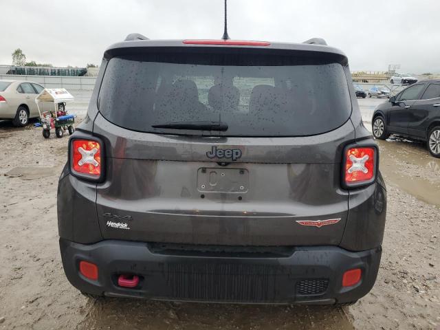 ZACCJBCB0HPG56787 - 2017 JEEP RENEGADE TRAILHAWK GRAY photo 6