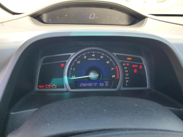 2HGFG1B61AH523961 - 2010 HONDA CIVIC LX WHITE photo 9