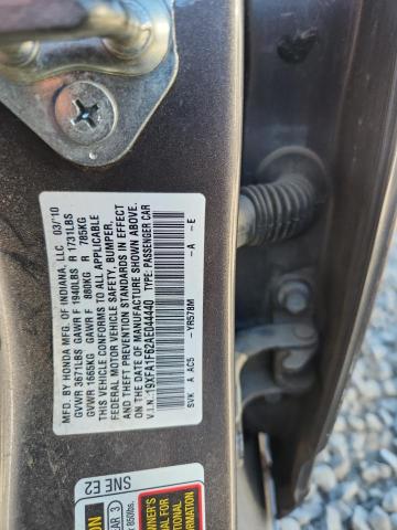 19XFA1F62AE044440 - 2010 HONDA CIVIC LX-S Boz foto 12