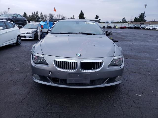 WBAEA5C59ACV92924 - 2010 BMW 650 I GRAY photo 5