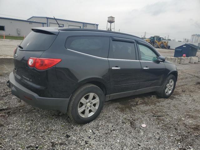 1GNKRJED4CJ320234 - 2012 CHEVROLET TRAVERSE LT BLACK photo 3