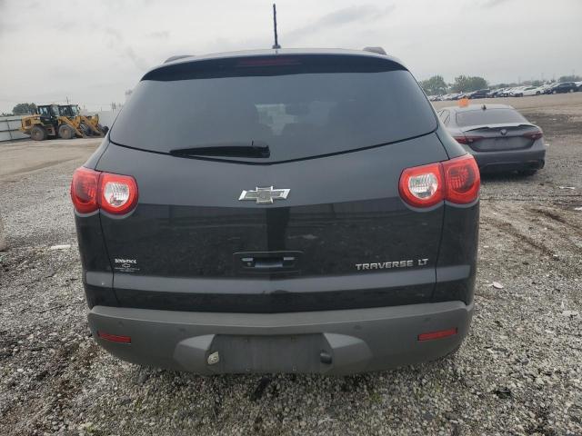1GNKRJED4CJ320234 - 2012 CHEVROLET TRAVERSE LT BLACK photo 6