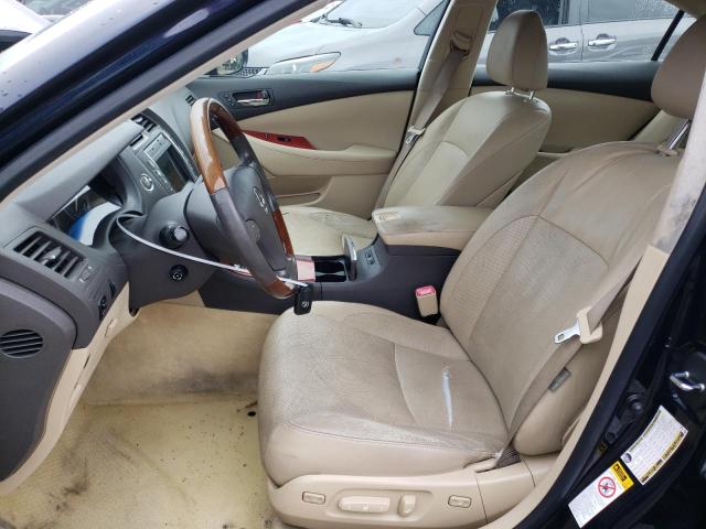 JTHBJ46G692300420 - 2009 LEXUS ES 350 BLUE photo 7