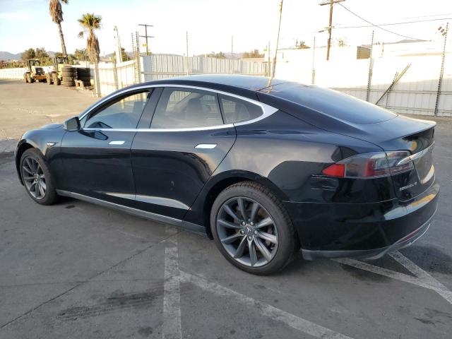 5YJSA1H1XEFP30712 - 2014 TESLA MODEL S შავი ფოტო 2