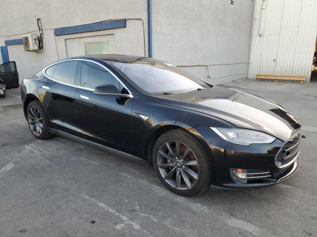 5YJSA1H1XEFP30712 - 2014 TESLA MODEL S შავი ფოტო 4