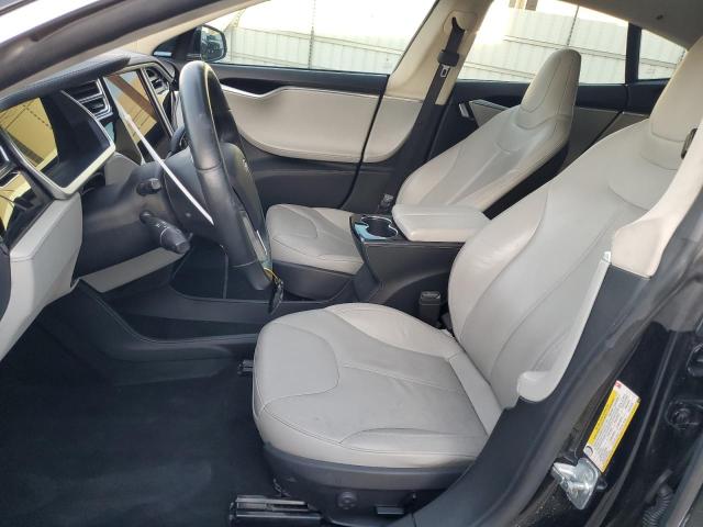 5YJSA1H1XEFP30712 - 2014 TESLA MODEL S შავი ფოტო 7