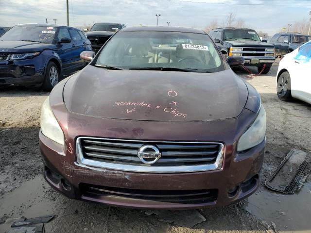 1N4AA5AP1EC457860 - 2014 NISSAN MAXIMA S BURGUNDY photo 5