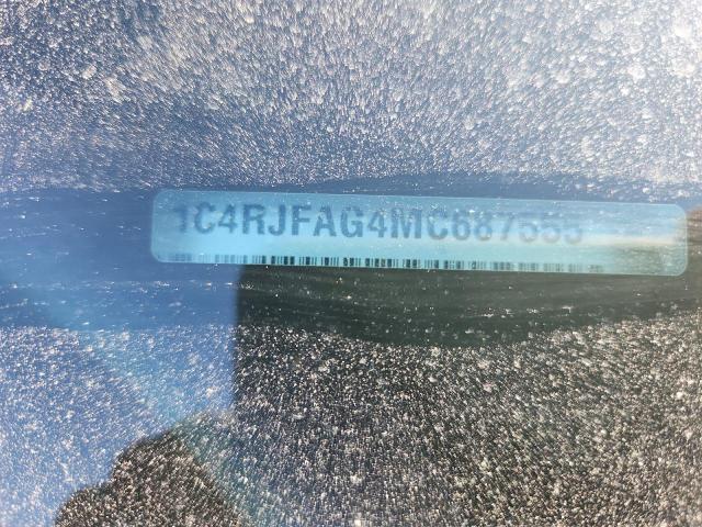 1C4RJFAG4MC687555 - 2021 JEEP GRAND CHER LAREDO თეთრი ფოტო 13