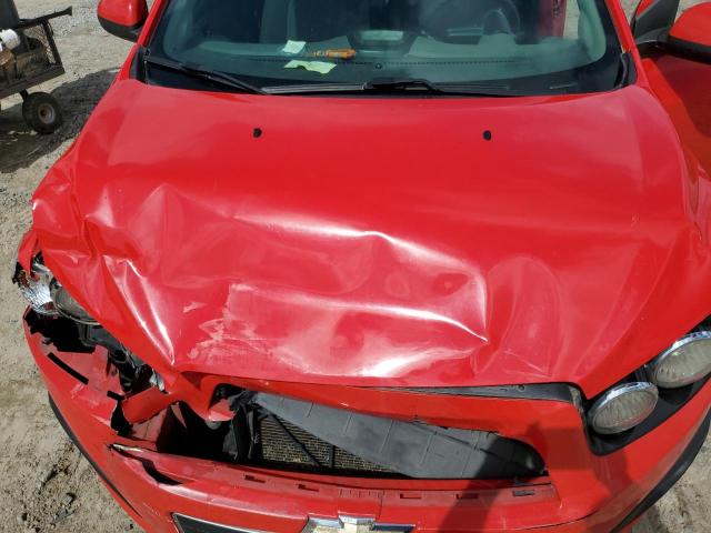 1G1JC6SG8G4104319 - 2016 CHEVROLET SONIC LT 红色 照片 12