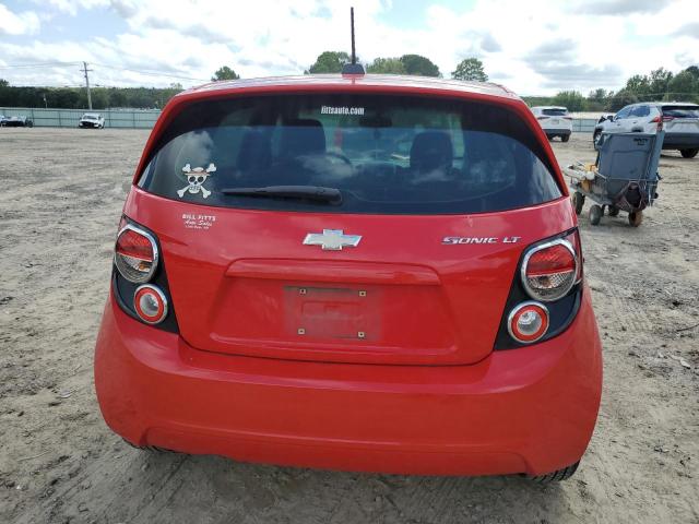 1G1JC6SG8G4104319 - 2016 CHEVROLET SONIC LT 红色 照片 6