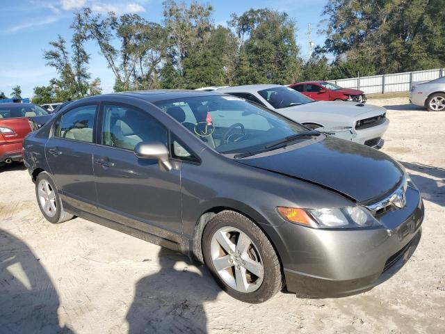 1HGFA16847L044507 - 2007 HONDA CIVIC EX GRAY photo 4