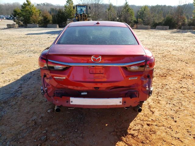 JM1GJ1W65E1159109 - 2014 MAZDA 6 GRAND TOURING RED photo 6