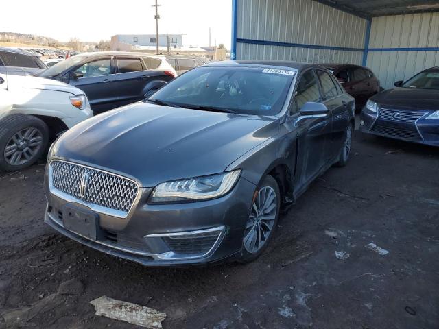 3LN6L5LU2HR648492 - 2017 LINCOLN MKZ HYBRID SELECT CHARCOAL photo 1