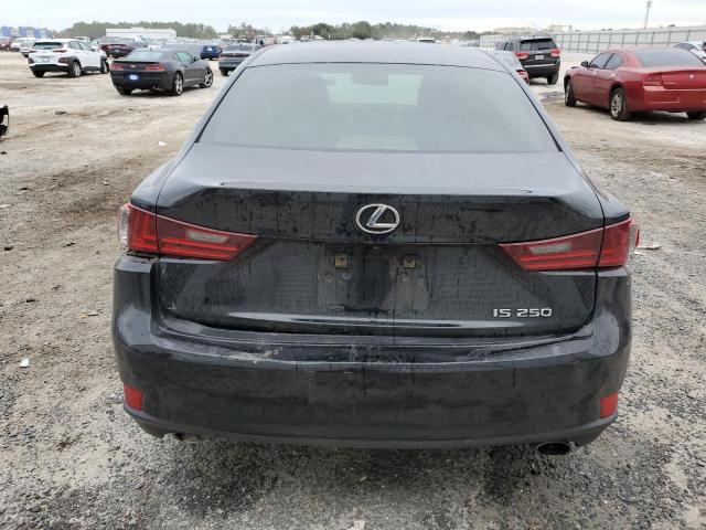 JTHBF1D2XE5030804 - 2014 LEXUS IS 250 BLACK photo 6