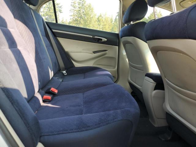 JHMFA362X7S023056 - 2007 HONDA CIVIC HYBRID SILVER photo 10